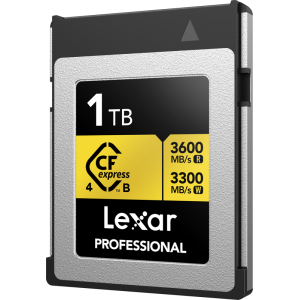 Lexar CFexpress 4.0 Pro Gold R3600/W3300
